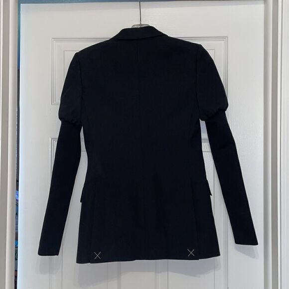Burberry Debby Black virgin wool blazer, NWT - Picture 5 of 12